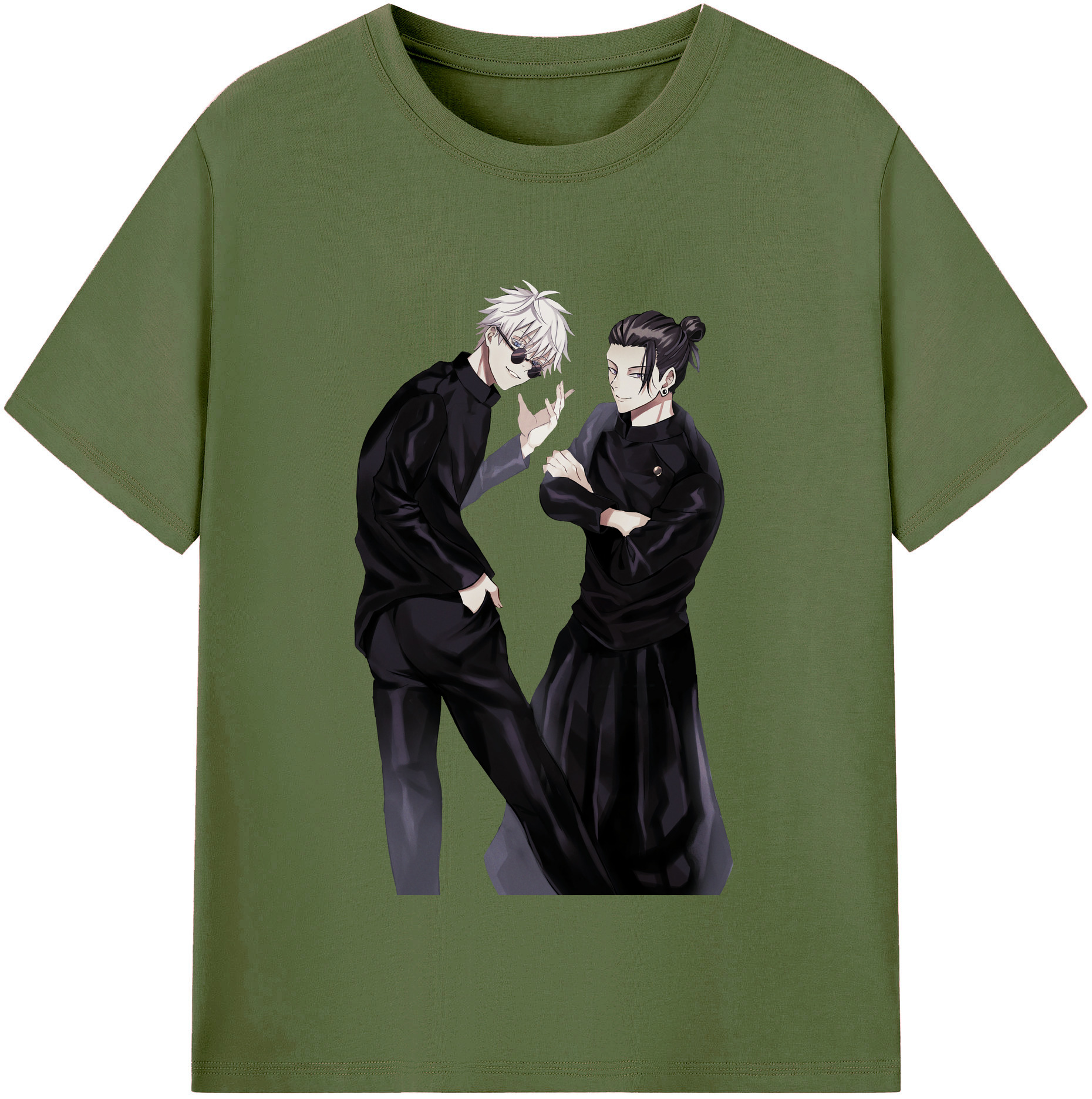 （画像用） 呪術廻戦 Jujutsu Kaisen 綿100％半袖Tシャツ（フロントプリント）